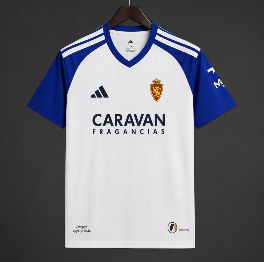 26/27 Real Zaragoza Away White Jersey