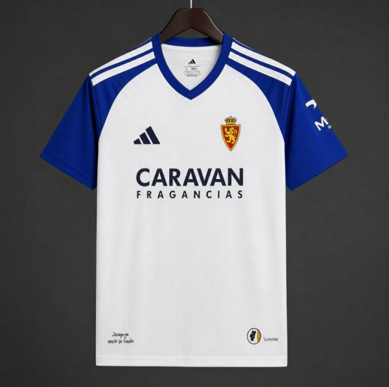 26/27 Real Zaragoza Away White Jersey