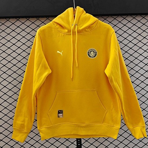 26/27 Manchester City FC Away Black Hoodie 9 Colors
