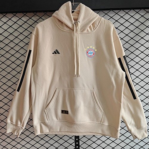 26/27 Bayern Muich Home Cream Hoodie 9 Colors