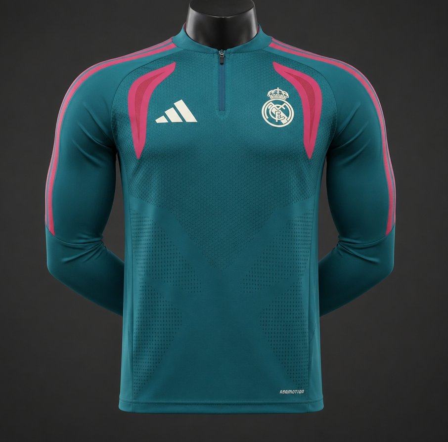 Player Version 26/27 Real Madrid CF Long Sleeve Home Jersey