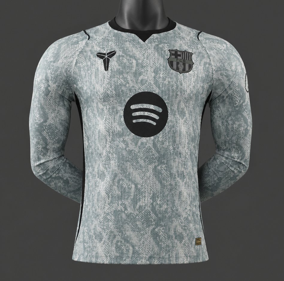 Player Version 26/27 FC Barcelona Goalkeeper Long Sleeve Home Jersey