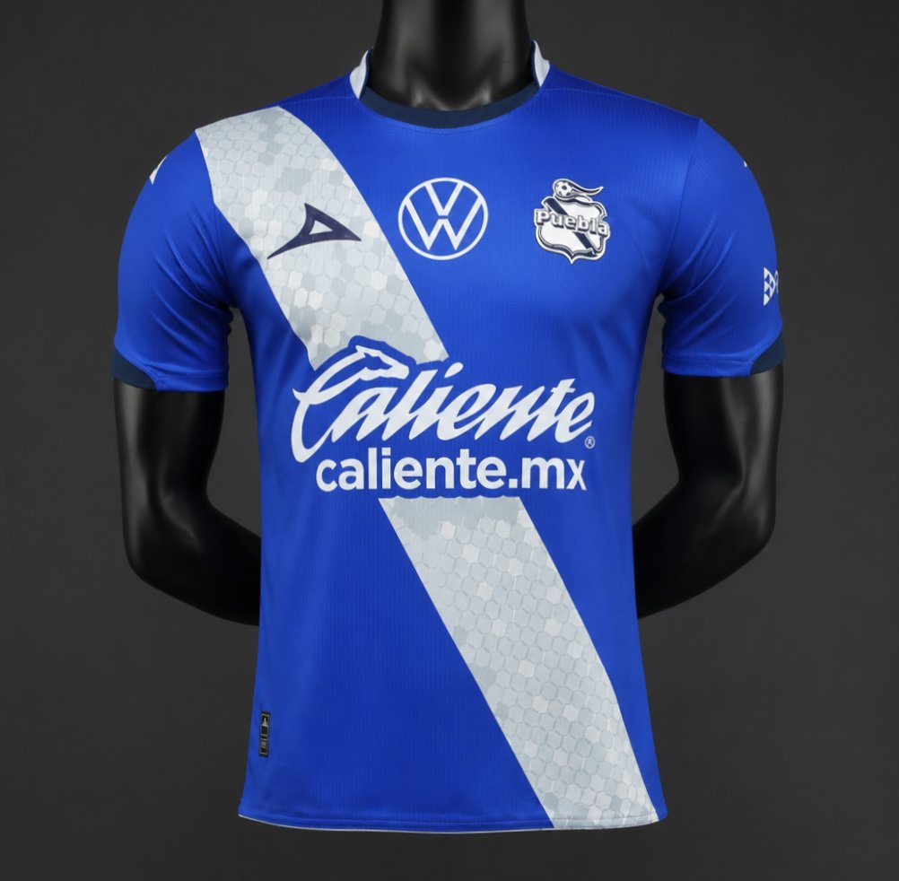 Player Version 26/27 Club Puebla Away Blue Jersey