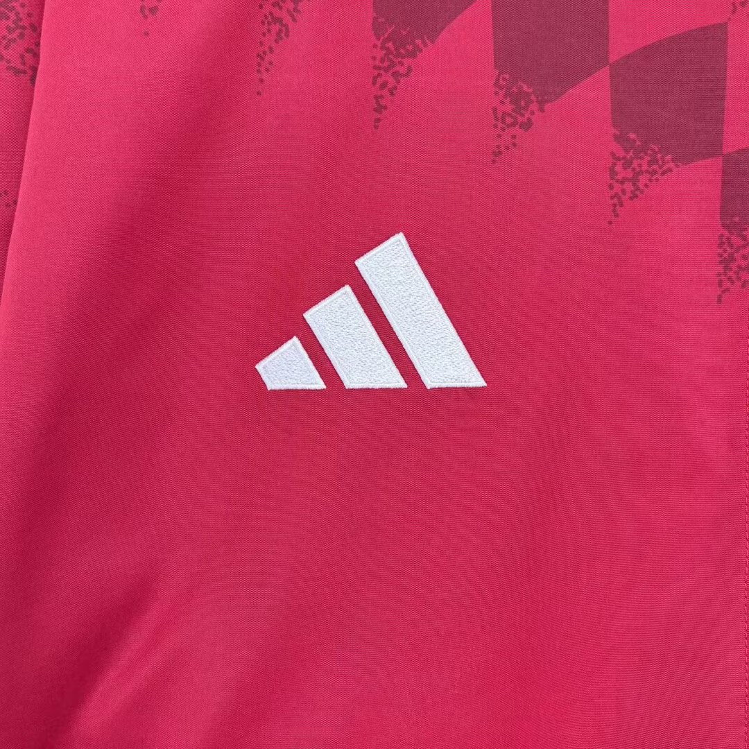 26/27 Arsenal  Red Full Zipper Windbreaker Jacket