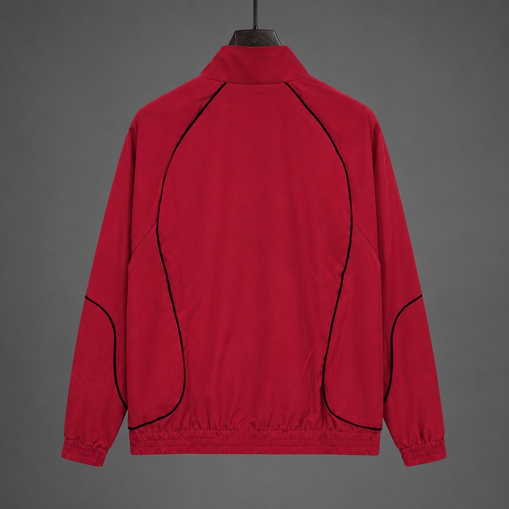 26/27 Arsenal Red Full Zipper Windbreaker