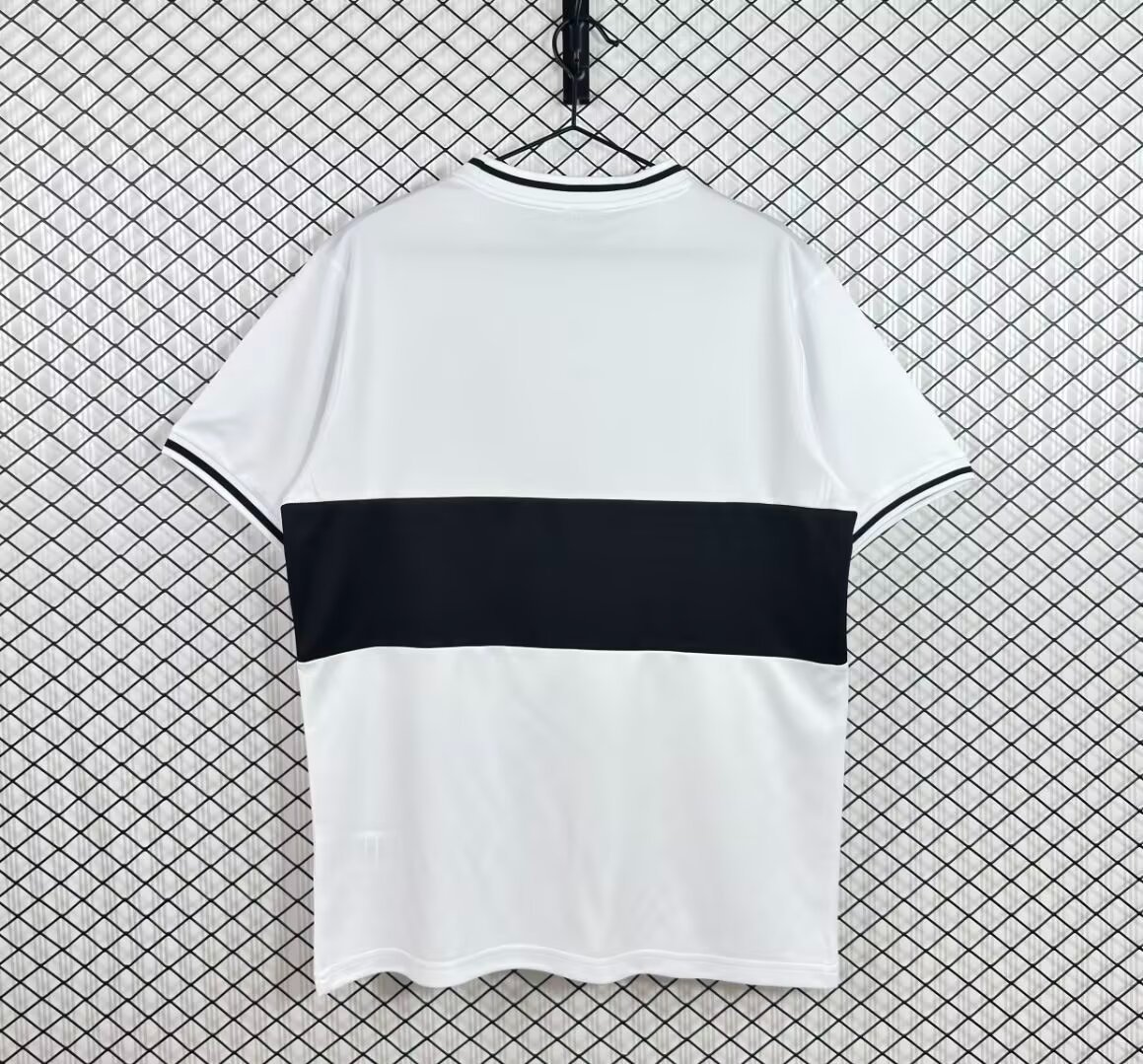 Retro 84/85 Club Olimpia Home White Jersey