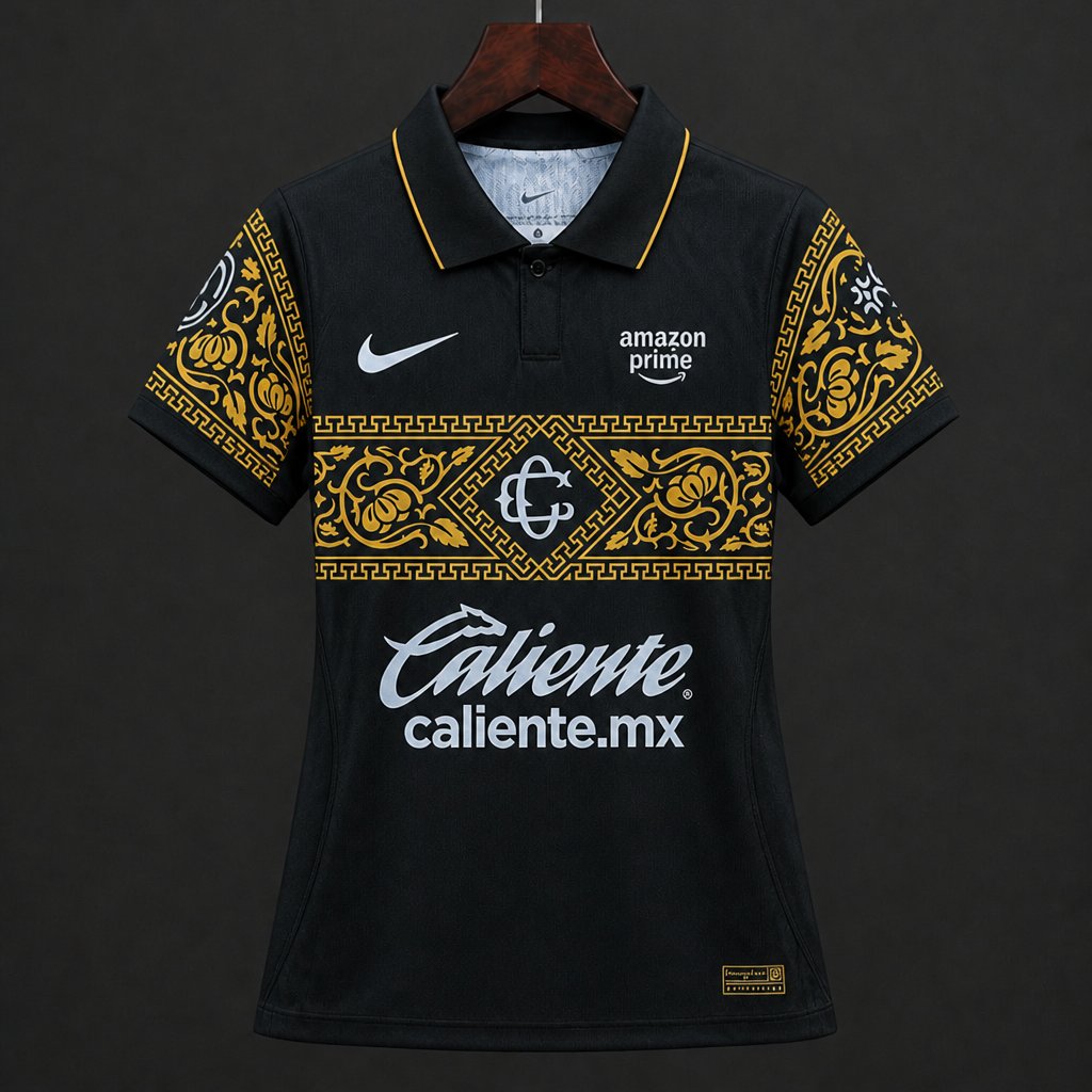 26/27 Women Chivas de Guadalajara Third Black Jersey