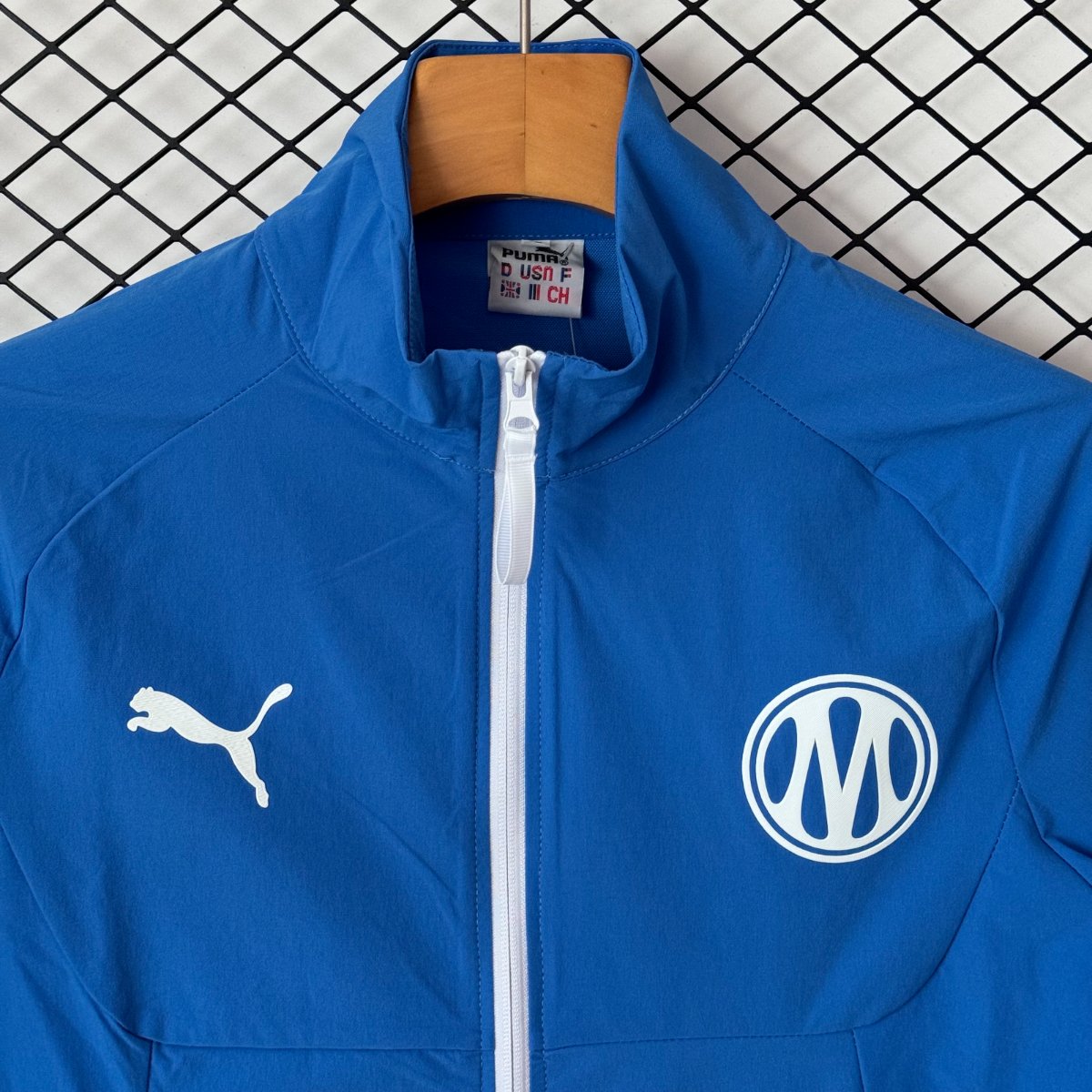 26/27 Olympique Marseille Blue Half Zipper Windbreaker+ Long Pants