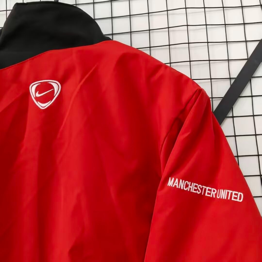 26/27 Manchester United Red Full Zipper Padded Jacket